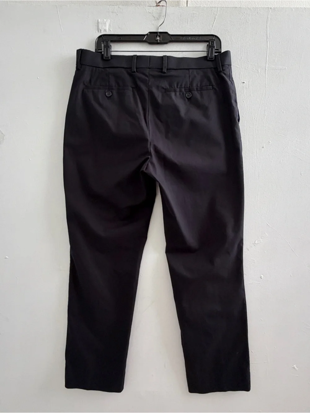 NEW Banana Republic Men's Black Dress Pants - Slim Tailored Stretch